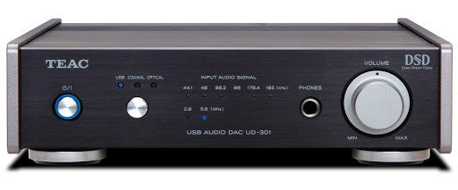 TEAC UD-301 DAC; Black; D/A Converter (New)