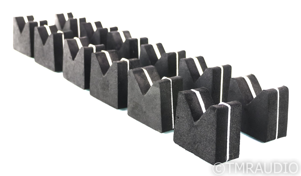 Shunyata Research Dark Field Cable Elevators; Set of 12