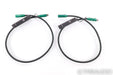 Audioquest Columbia XLR Cables; 72v DBS; 1m Pair Balanced Interconnects