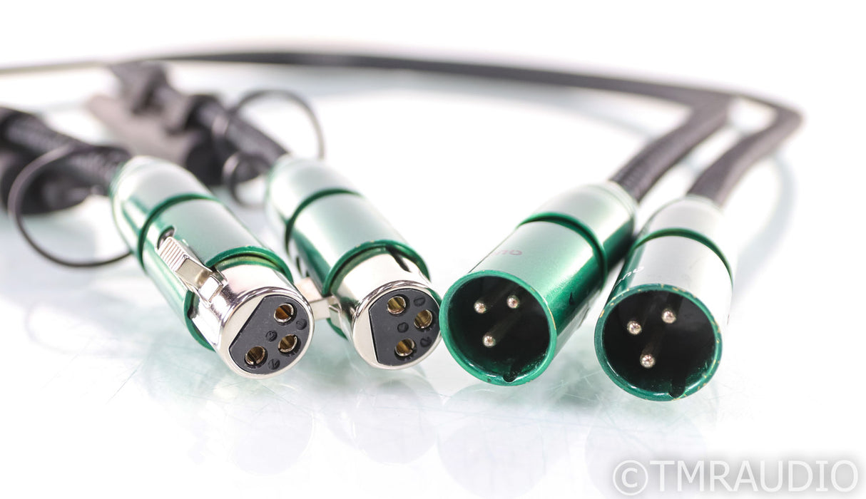 Audioquest Columbia XLR Cables; 72v DBS; 1m Pair Balanced Interconnects