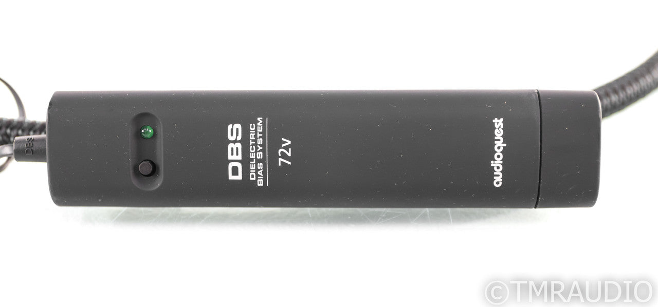 Audioquest Columbia XLR Cables; 72v DBS; 1m Pair Balanced Interconnects