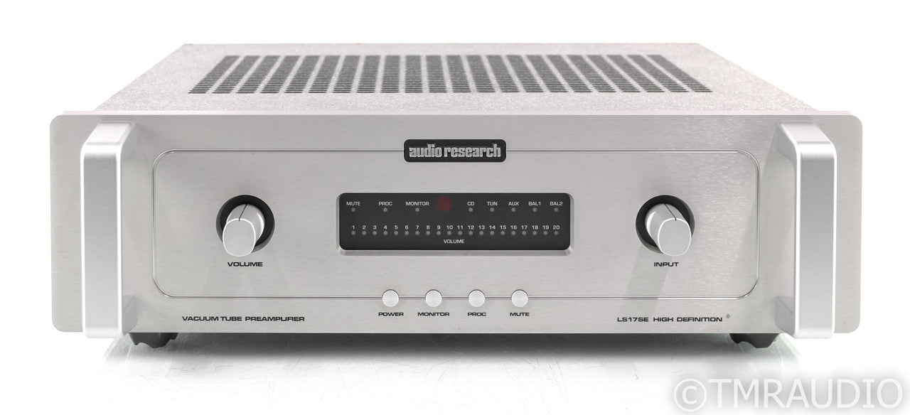 Audio Research LS17SE Stereo Tube Hybrid Preamplifier; LS-17 SE; Silver; Remote