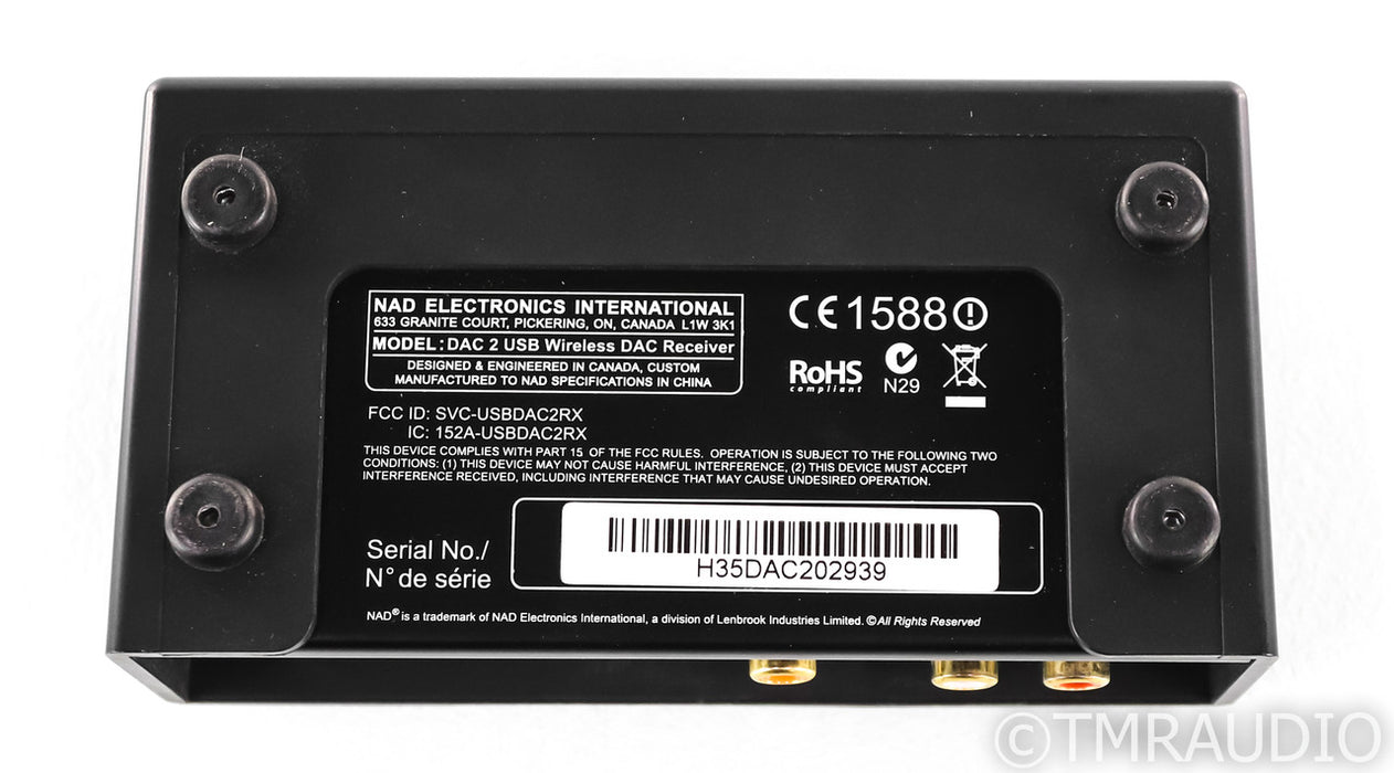 NAD Wireless USB DAC 2; D/A Converter