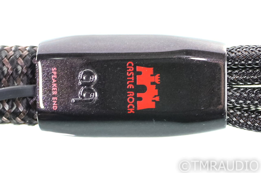 AudioQuest Castle Rock Biwire Speaker Cables; 5ft Pair; 72v DBS