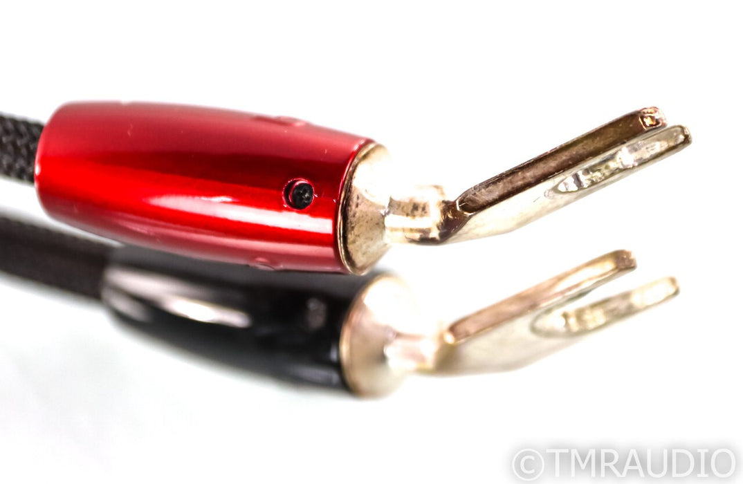 AudioQuest Castle Rock Biwire Speaker Cables; 5ft Pair; 72v DBS