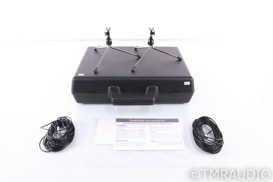 AKG C98 Room EQ Microphone Kit; Set of 2; Lexicon - Rare