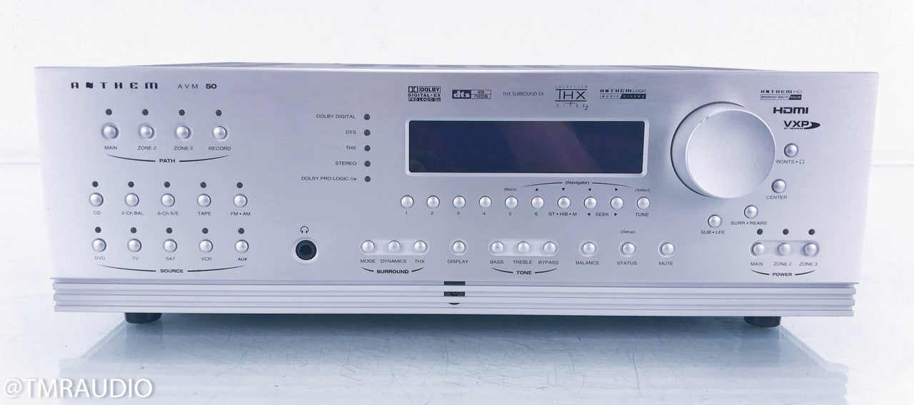 Anthem AVM 50 7.1 Channel Home Theater Processor; Preamplifier; AVM50