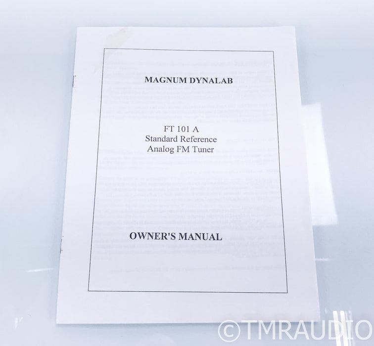 Magnum Dynalab FT101A Vintage FM Tuner