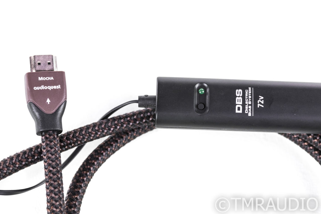 AudioQuest Mocha HDMI Cable; 1m Digital Interconnect; 72v DBS