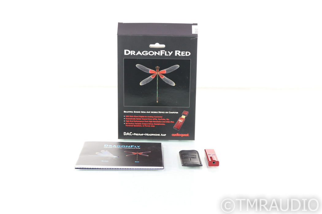 Audioquest DragonFly Red USB DAC; Headphone Amplifier (Open box w/ Warranty)