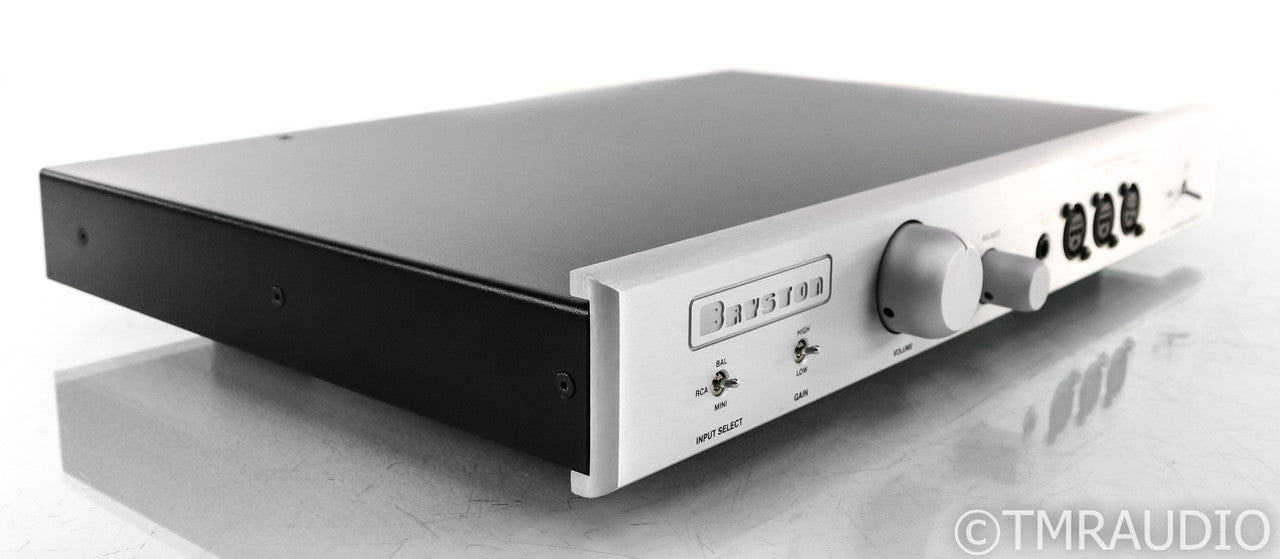 Bryston BHA-1 Headphone Amplifier; BHA1; Silver; 17"