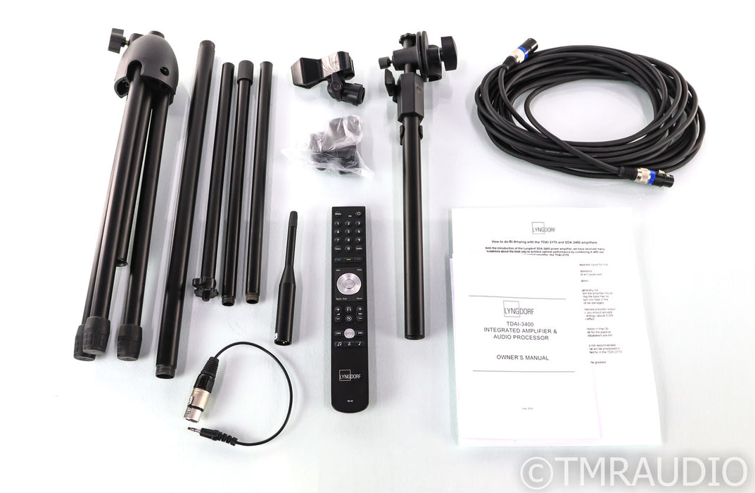 Lyngdorf TDAI-3400 Stereo Streaming Integrated Amplifier; Roon Ready; HDMI