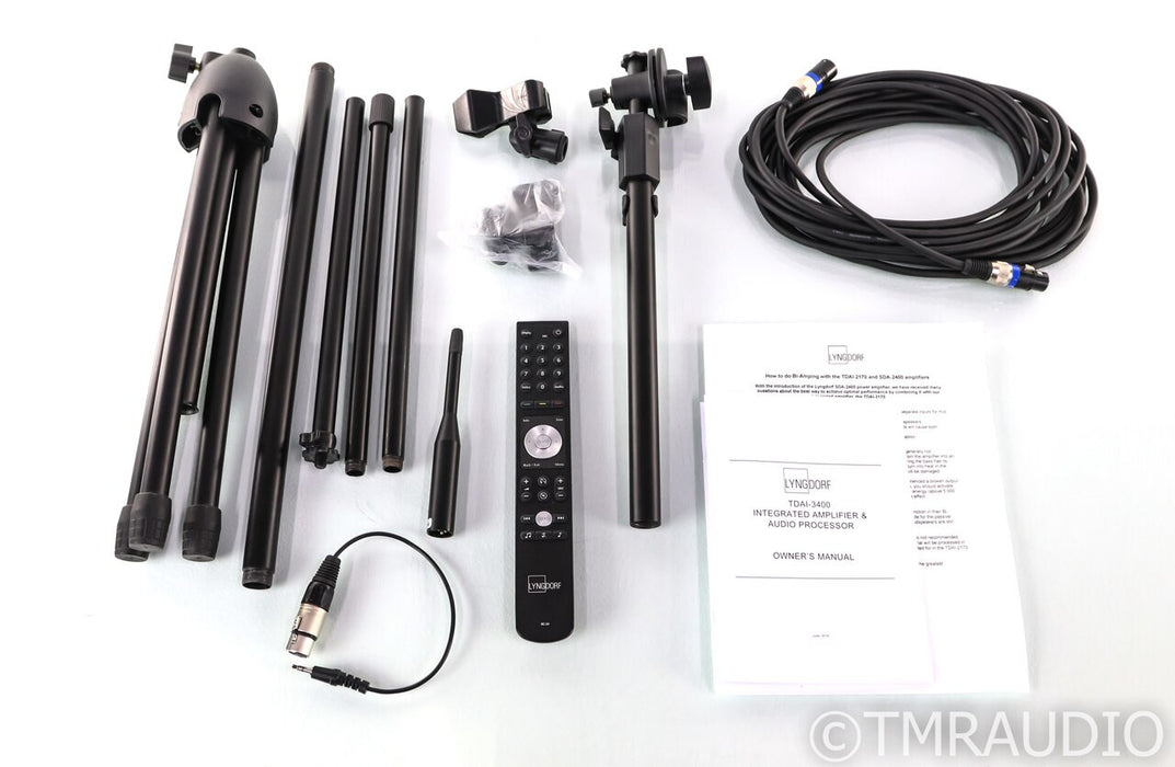 Lyngdorf TDAI-3400 Stereo Streaming Integrated Amplifier; Roon Ready; HDMI