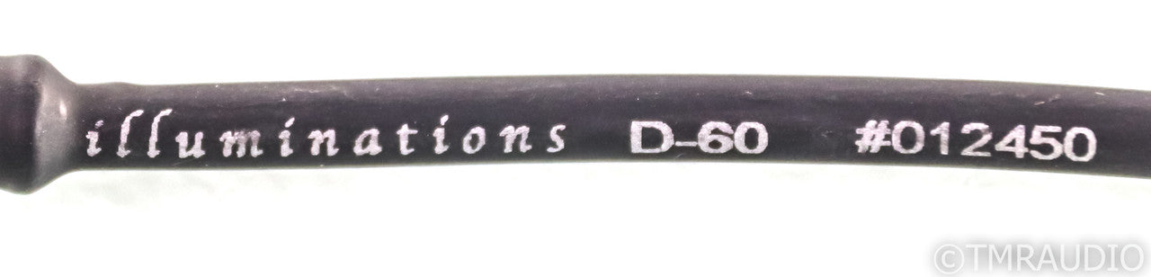 Kimber Kable Illuminations D60 Digital Coaxial Cable; Single 1m Digital Interconnect; D-60
