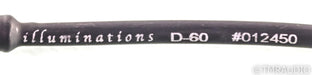Kimber Kable Illuminations D60 Digital Coaxial Cable; Single 1m Digital Interconnect; D-60