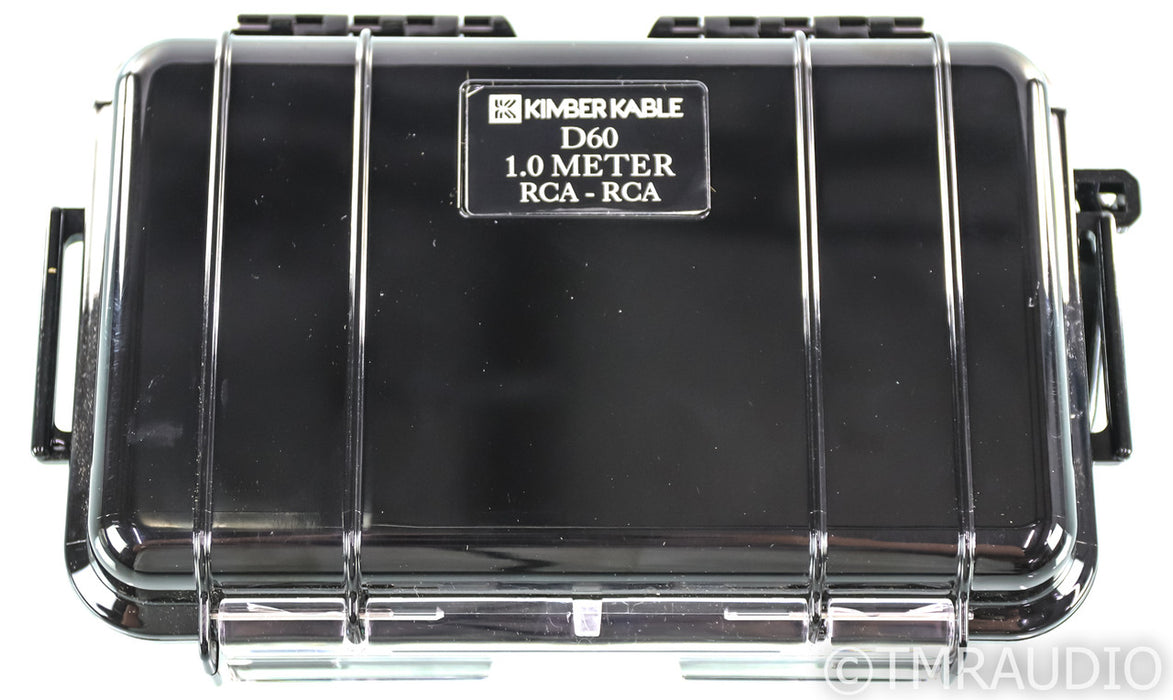 Kimber Kable Illuminations D60 Digital Coaxial Cable; Single 1m Digital Interconnect; D-60