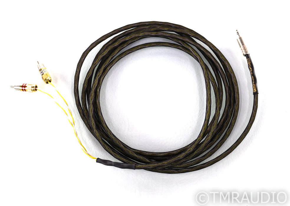 Kimber Kable GQ-Mini CU 3.5mm to RCA Y-Splitter Cable; Single 4m Interconnect