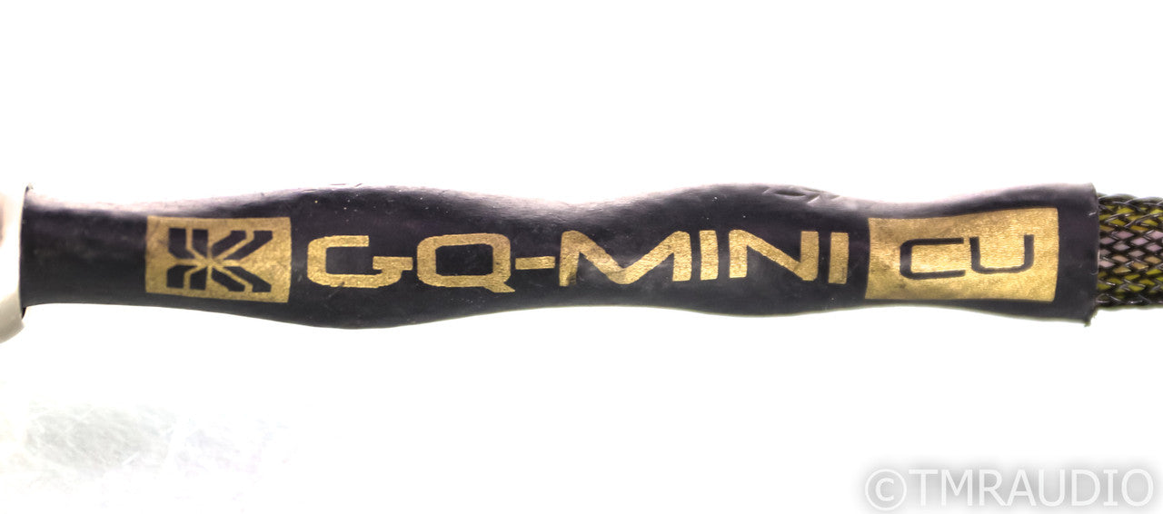 Kimber Kable GQ-Mini CU 3.5mm to RCA Y-Splitter Cable; Single 4m Interconnect