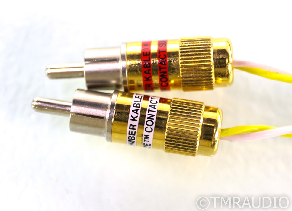 Kimber Kable GQ-Mini CU 3.5mm to RCA Y-Splitter Cable; Single 4m Interconnect