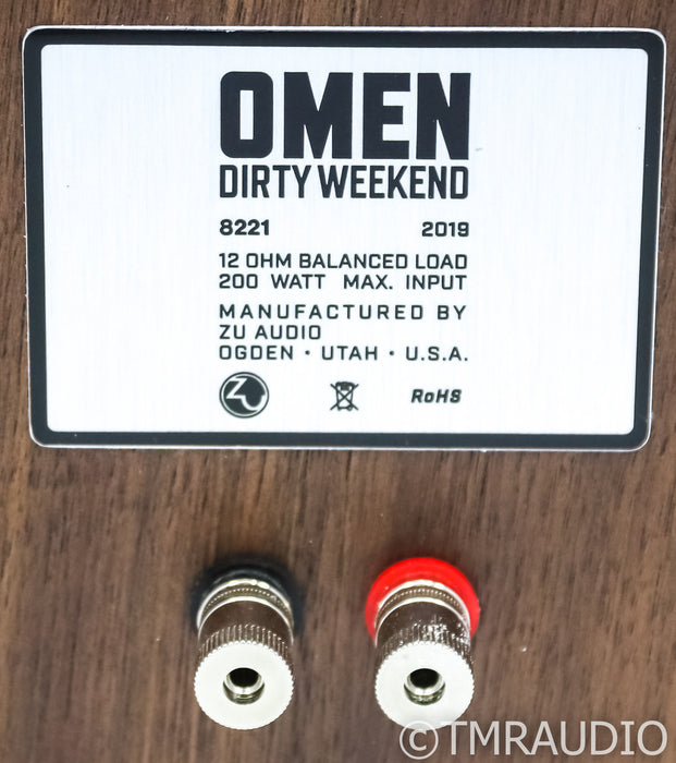 Zu Audio Omen Dirty Weekend Mk II Floorstanding Speakers