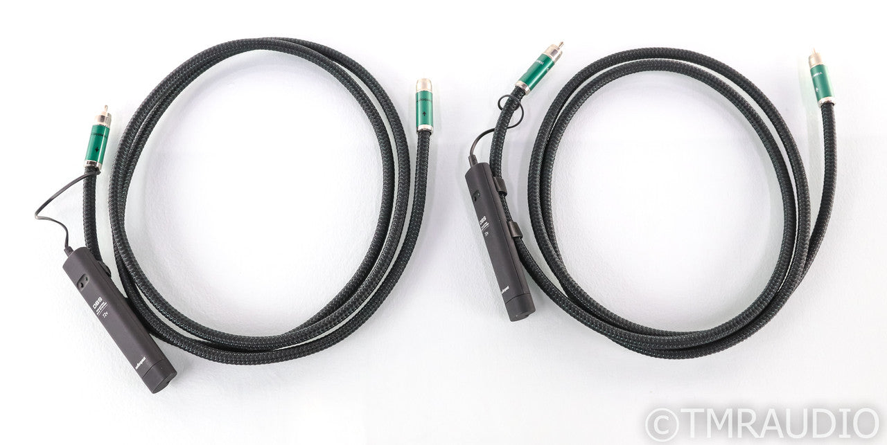 AudioQuest Columbia RCA Cables; 2m Pair Interconnects; 72v DBS
