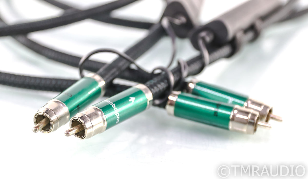 AudioQuest Columbia RCA Cables; 2m Pair Interconnects; 72v DBS
