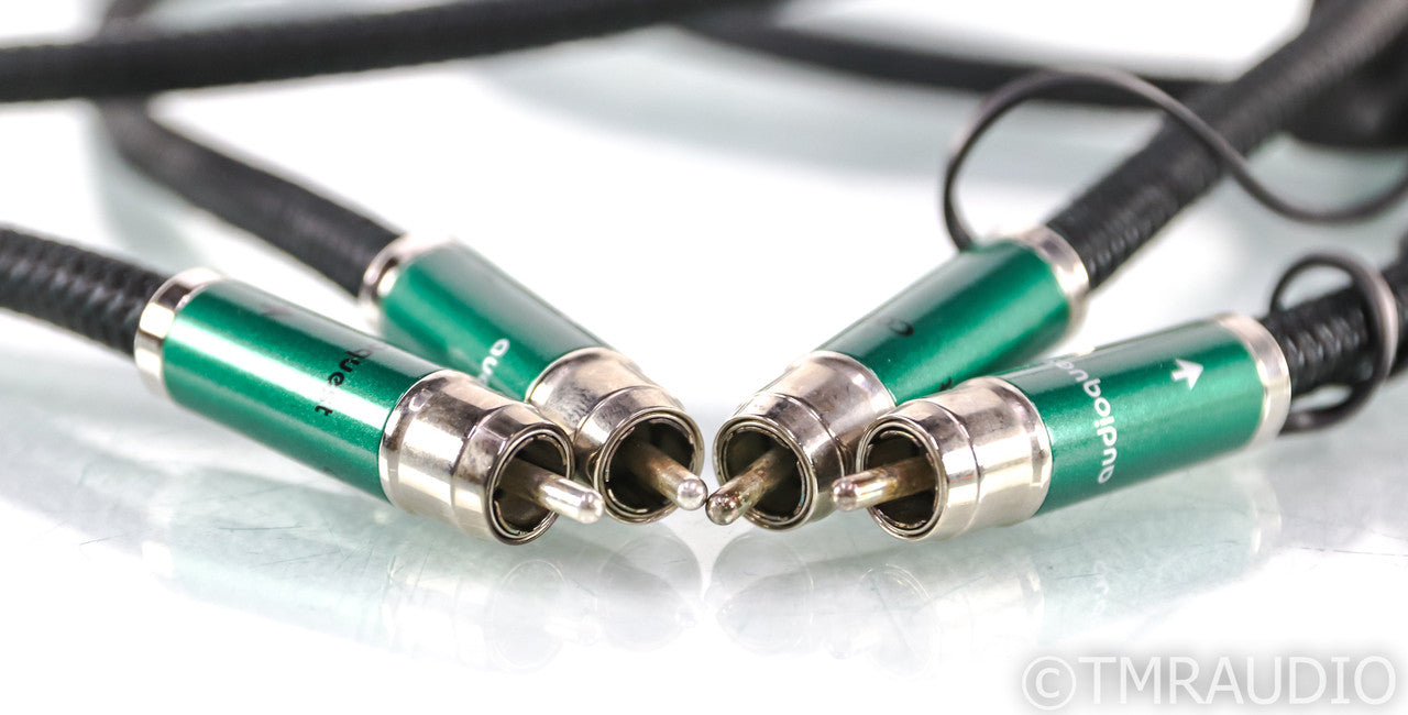 AudioQuest Columbia RCA Cables; 2m Pair Interconnects; 72v DBS