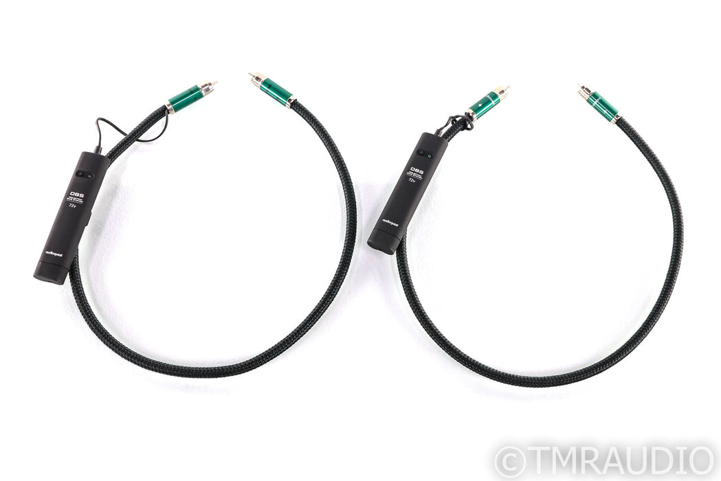 AudioQuest Columbia RCA Cables; .75m Pair Interconnects; 72v DBS