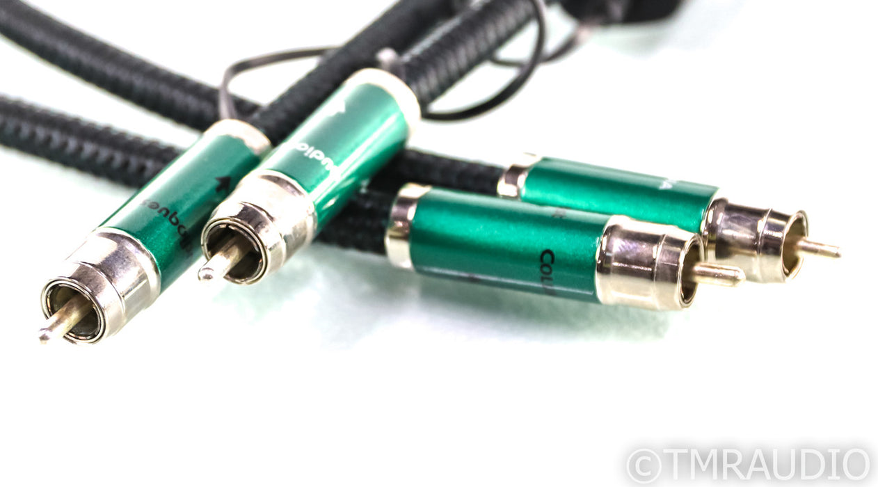 AudioQuest Columbia RCA Cables; .75m Pair Interconnects; 72v DBS