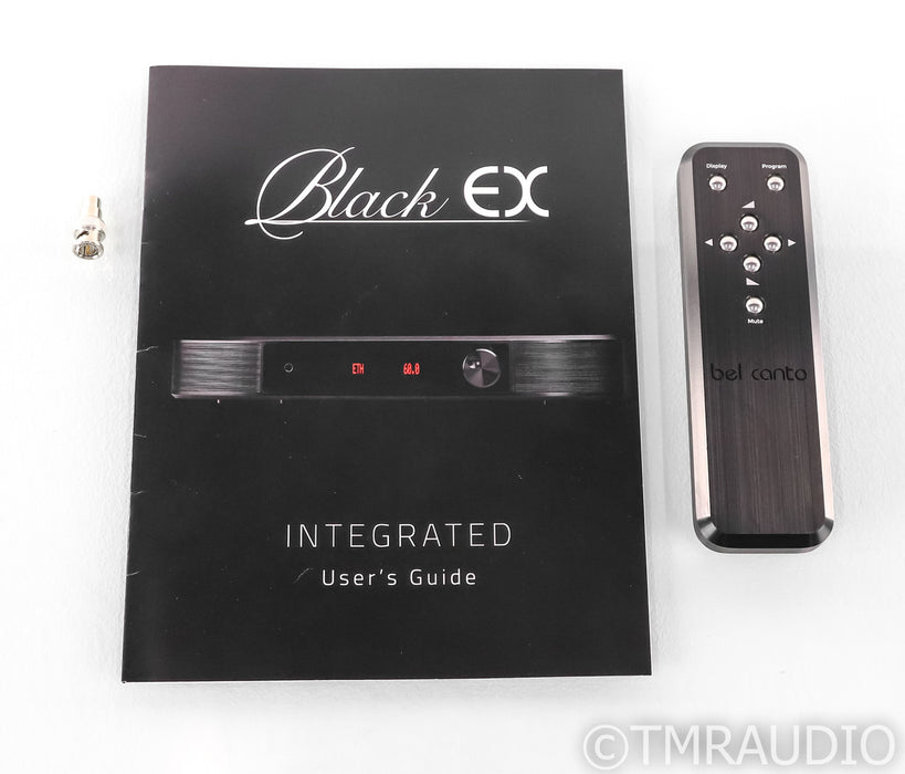 Bel Canto Black EX Stereo Integrated Amplifier; MM/MC Phono; MQA; Roon Ready