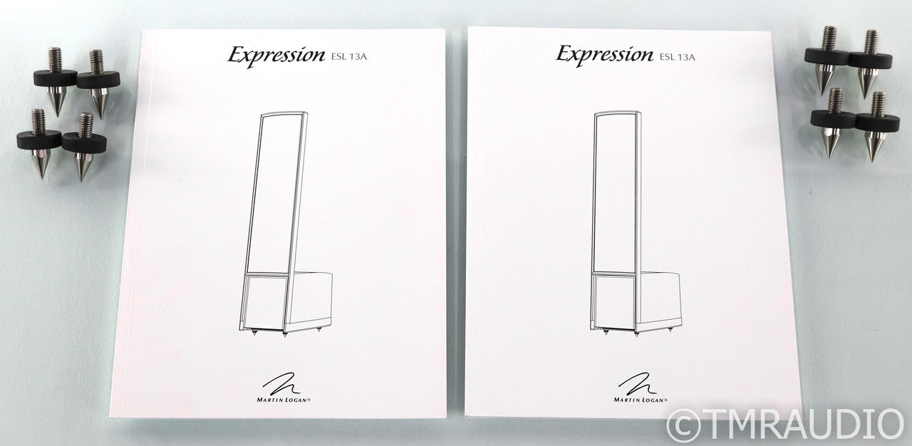 Martin Logan Expression ESL 13A Electrostatic Hybrid Speakers