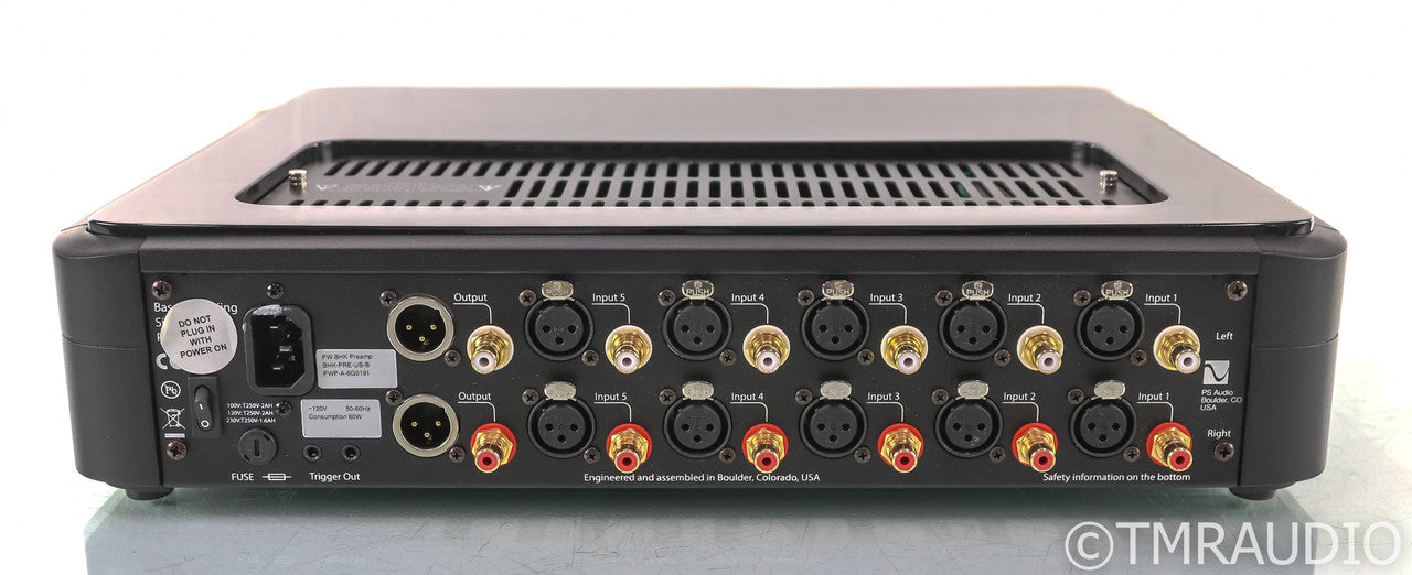 PS Audio BHK Signature Stereo Tube Hybrid Preamplifier; Black (Used)