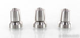 Stillpoint Ultra Mini Isolation Feet; Set of 3; Silver