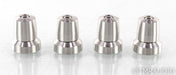 Stillpoint Ultra Mini Isolation Feet; Set of 4; Silver
