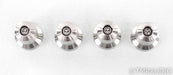 Stillpoint Ultra Mini Isolation Feet; Set of 4; Silver