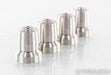 Stillpoint Ultra Mini Isolation Feet; Set of 4; Silver