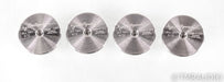 Stillpoint Ultra Mini Isolation Feet; Set of 4; Silver