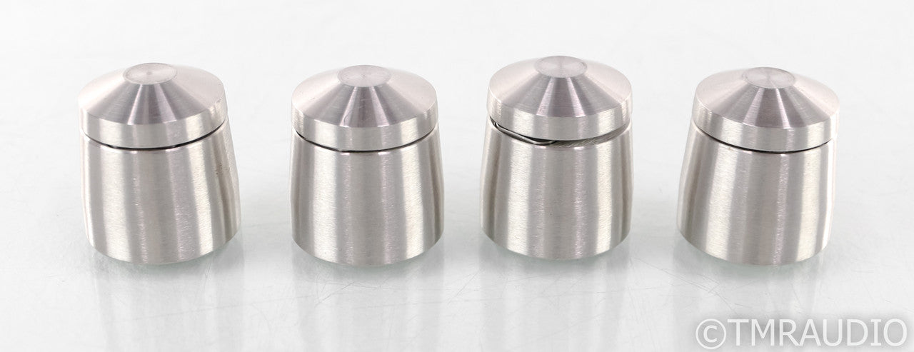 Stillpoint Ultra SS Isolation Feet; Set of 4; Silver