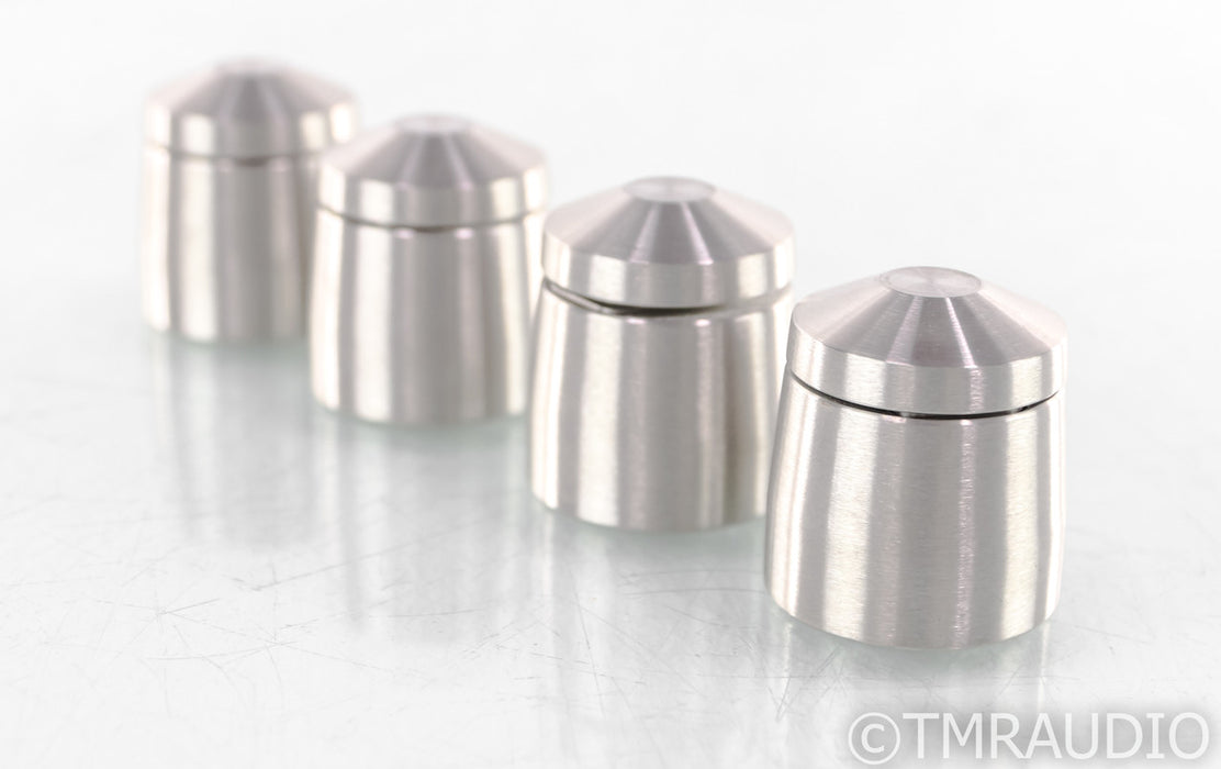 Stillpoint Ultra SS Isolation Feet; Set of 4; Silver