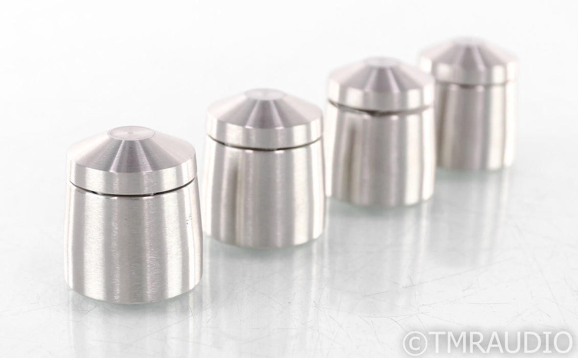 Stillpoint Ultra SS Isolation Feet; Set of 4; Silver