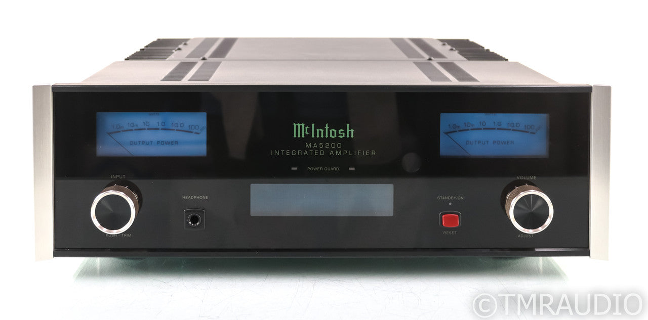 McIntosh MA5200 Stereo Integrated Amplifier; MA-5200; MM Phono