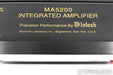 McIntosh MA5200 Stereo Integrated Amplifier; MA-5200; MM Phono