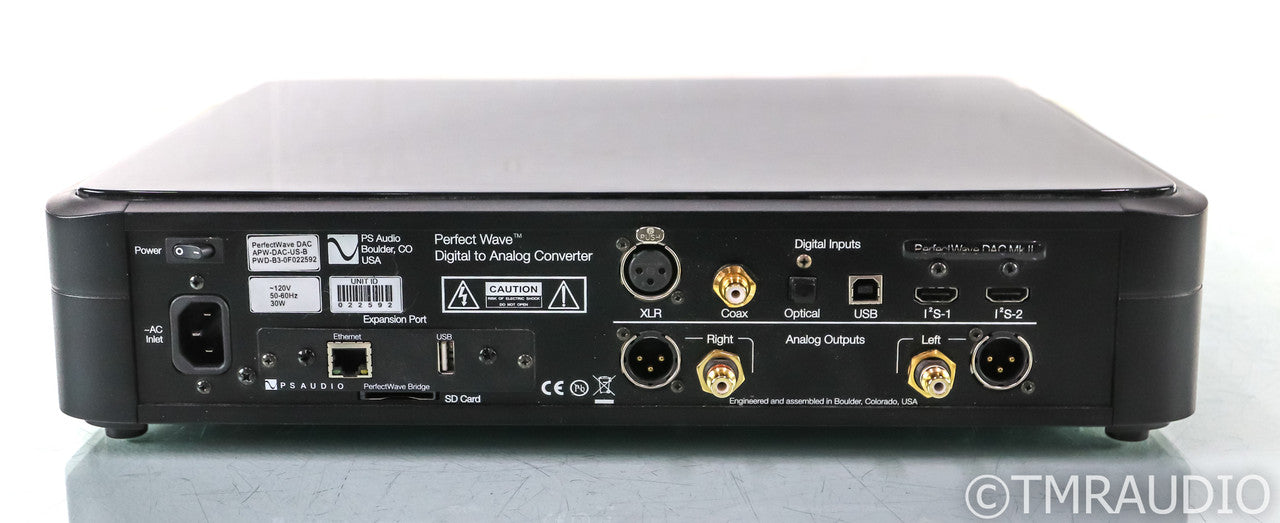 PS Audio PerfectWave DAC Mk II w/ Bridge I; D/A Converter; Remote - Refurbished