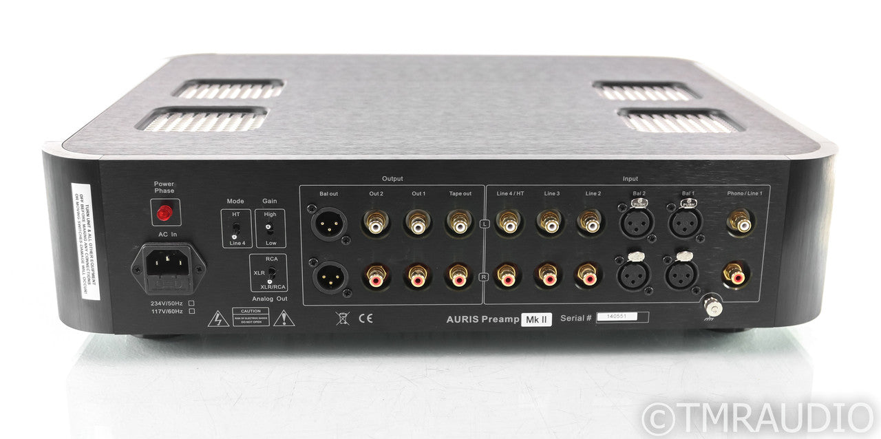 Ayon Auris II Stereo Tube Preamplifier; Mk 2; Balanced; Remote