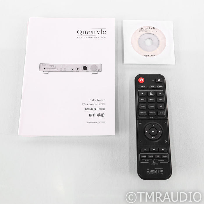 Questyle CMA Twelve DAC / Headphone Amplifier; CMA 12; D/A Converter; Remote