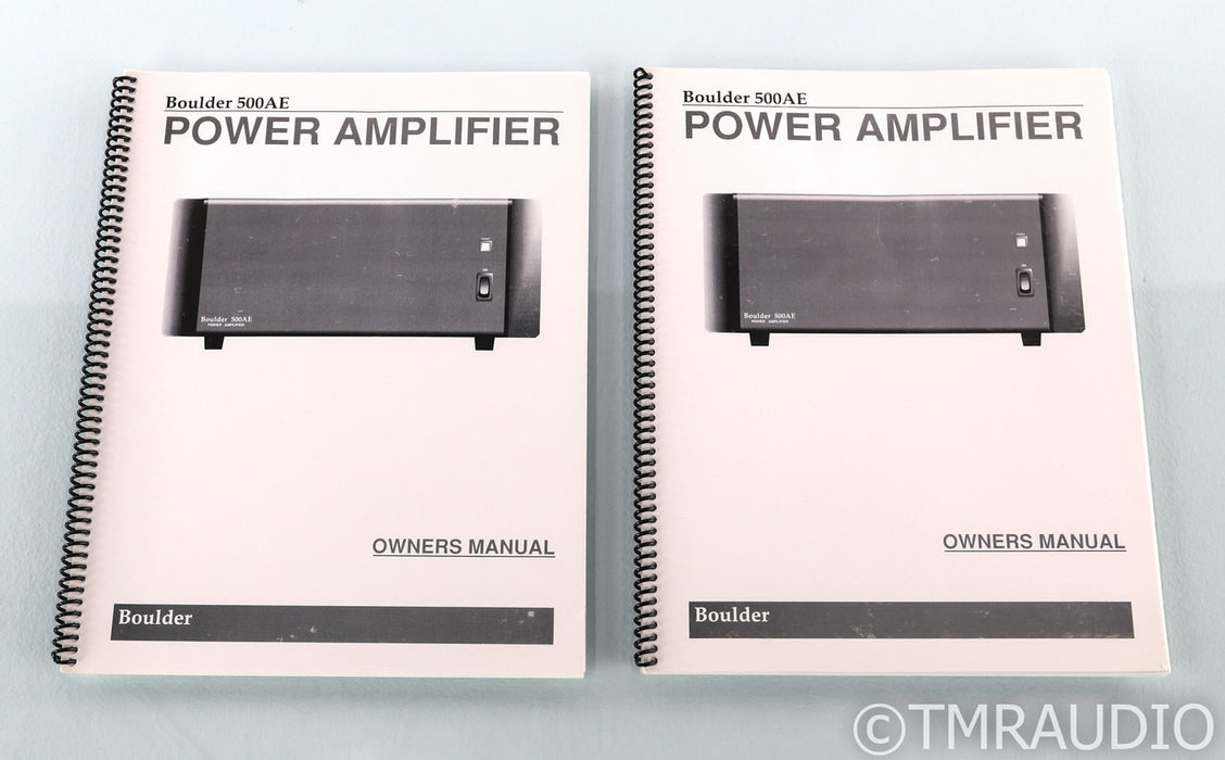 Boulder 500AE Stereo / Mono Power Amplifier