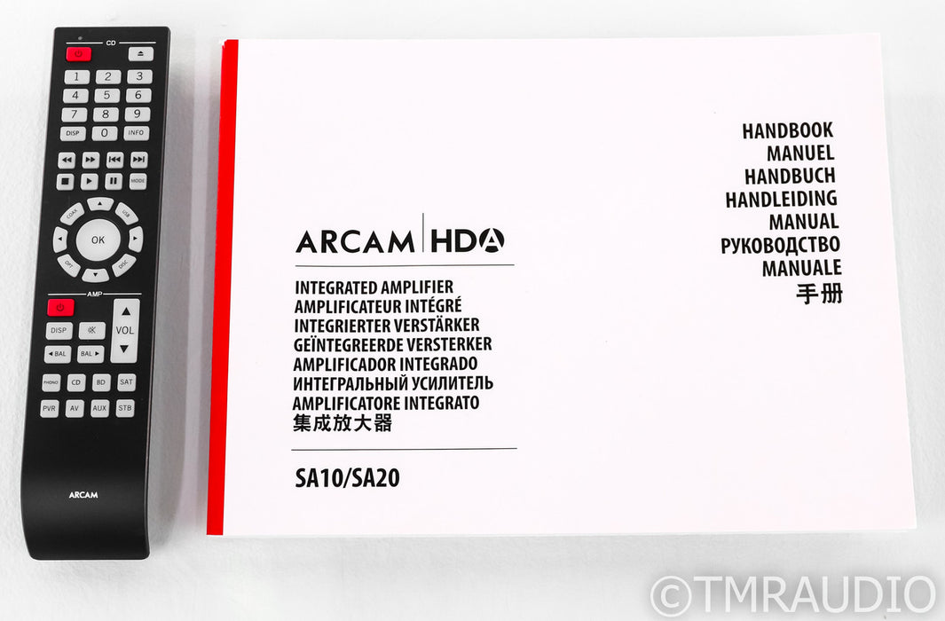 Arcam SA20 Stereo Integrated Amplifier; SA-20; Remote