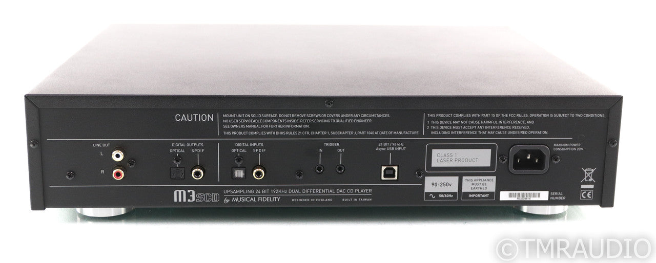 Musical Fidelity M3SCD CD Player / DAC; M3 SCD