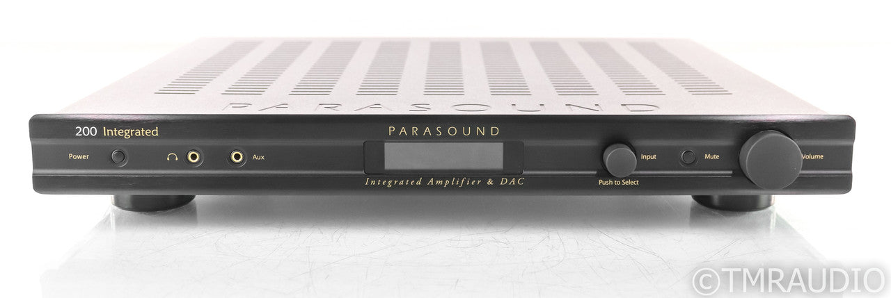 Parasound NewClassic 200 2.1 Channel Integrated Amplifier; MM / MC Phono; Remote