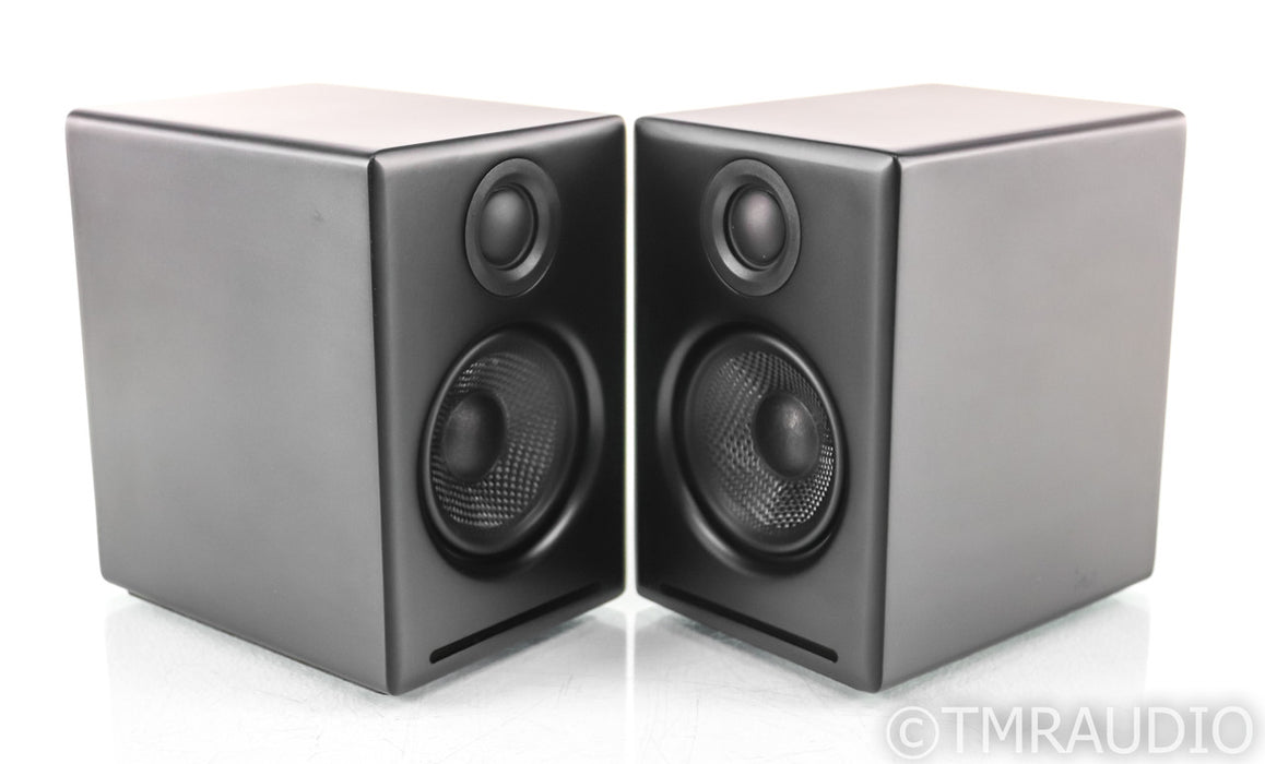 Audioengine A2+ Wireless Powered Bookshelf Speakers; Satin Black Pair